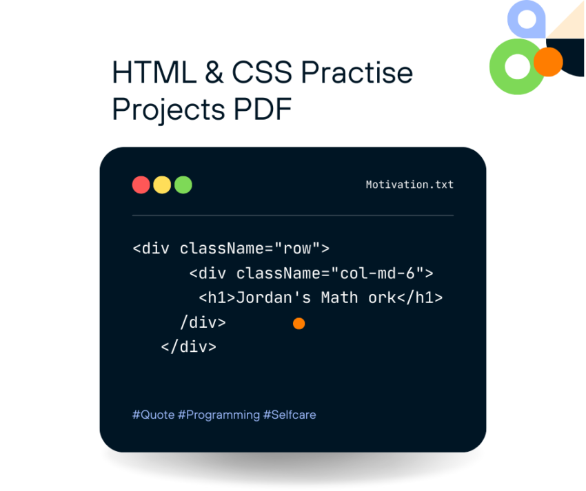 HTML-CSS-Practise-Projects-PDF