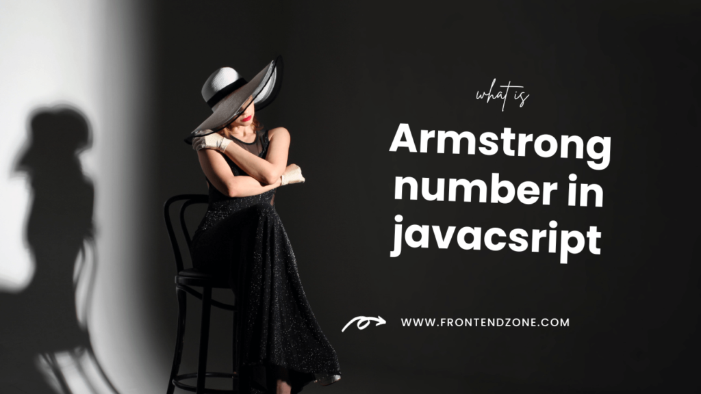 what is armstrong number in javascript